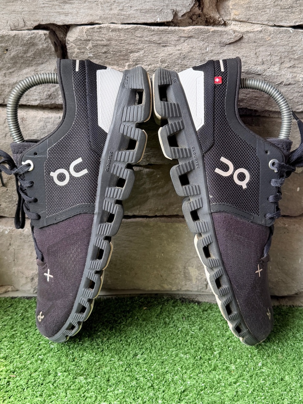 On Cloud Running Black Cloud X 3 Women’s Sneakers - Picture 7 of 10